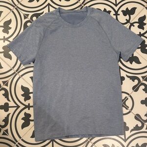 Men's lululemon Metal Bent Tech Blue T-Shirt